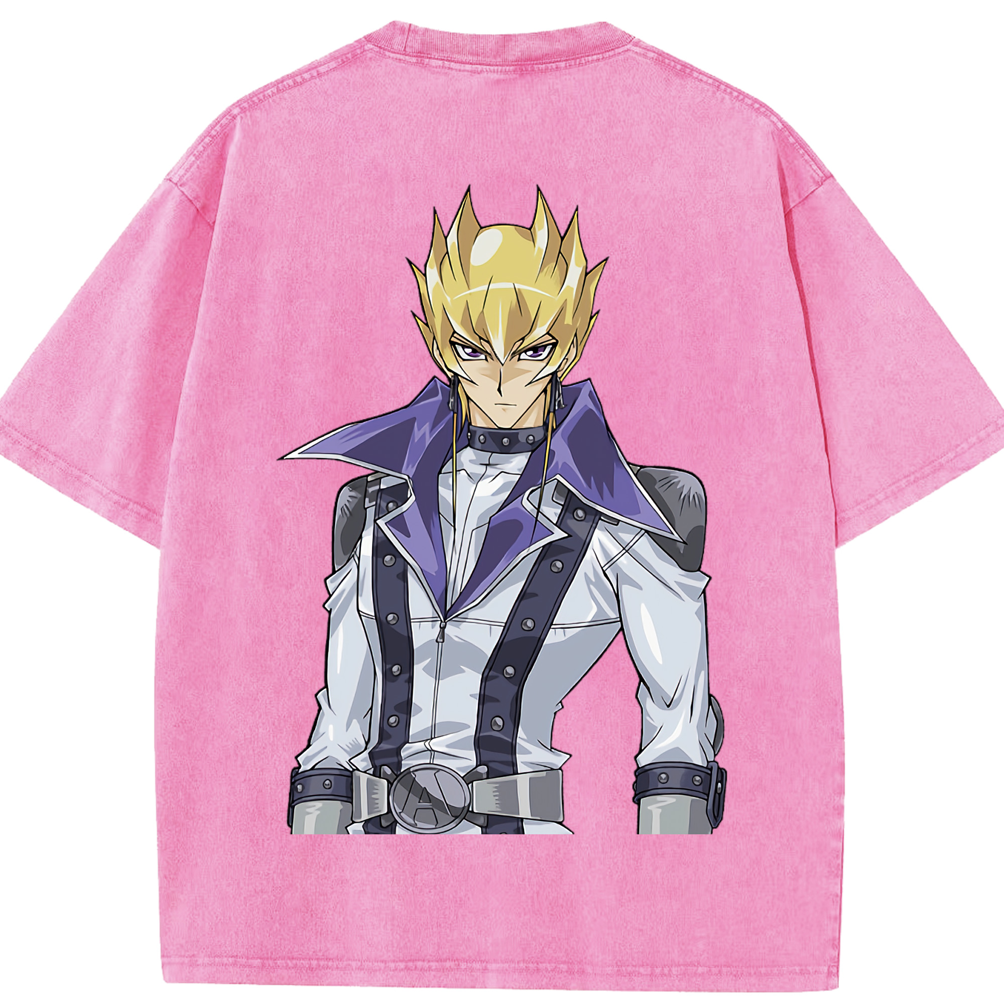 （画像用） 遊☆戯☆王 Yu-Gi-Oh! 綿100% ヴィンテージ風 半袖Tシャツ（背面プリント）
